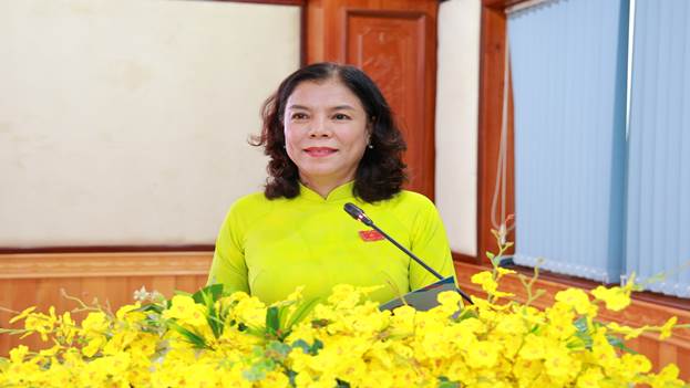 Bí thư Đảng ủy phát biểu chỉ đạo
