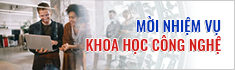 Mời nhiệm vụ Khoa học công nghệ