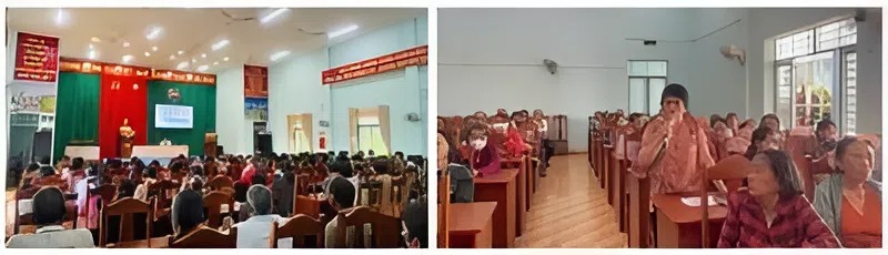 Lớp tập huấn tại xã Phú Lâm