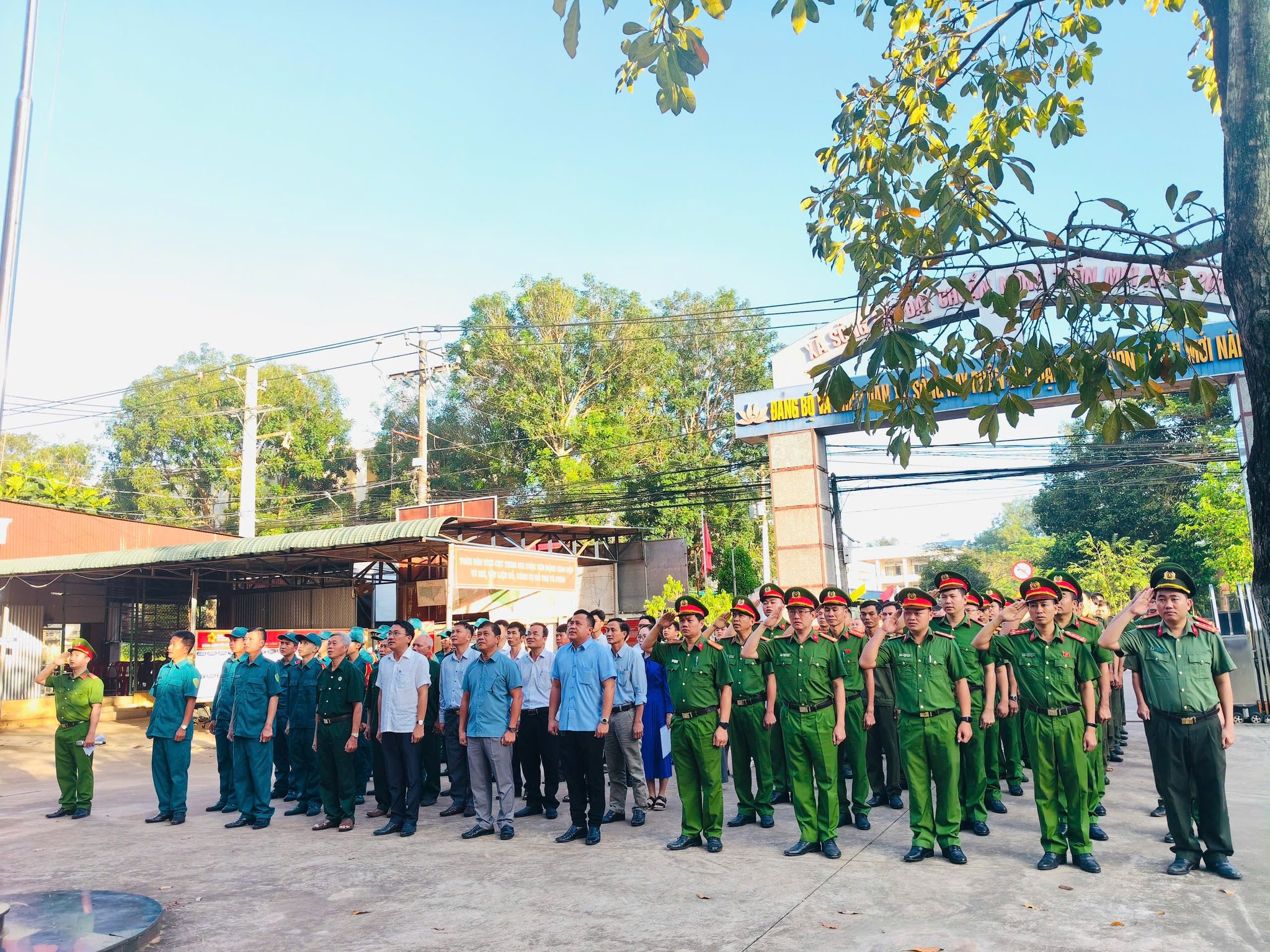 Xã Sông Ray Ra Quân Cao Điểm Tấn Công Trấn Áp Tội Phạm, Đảm Bảo An Toàn Tuyệt Đối Các Sự Kiện Chính Trị Lớn và Tết Nguyên Đán 2026