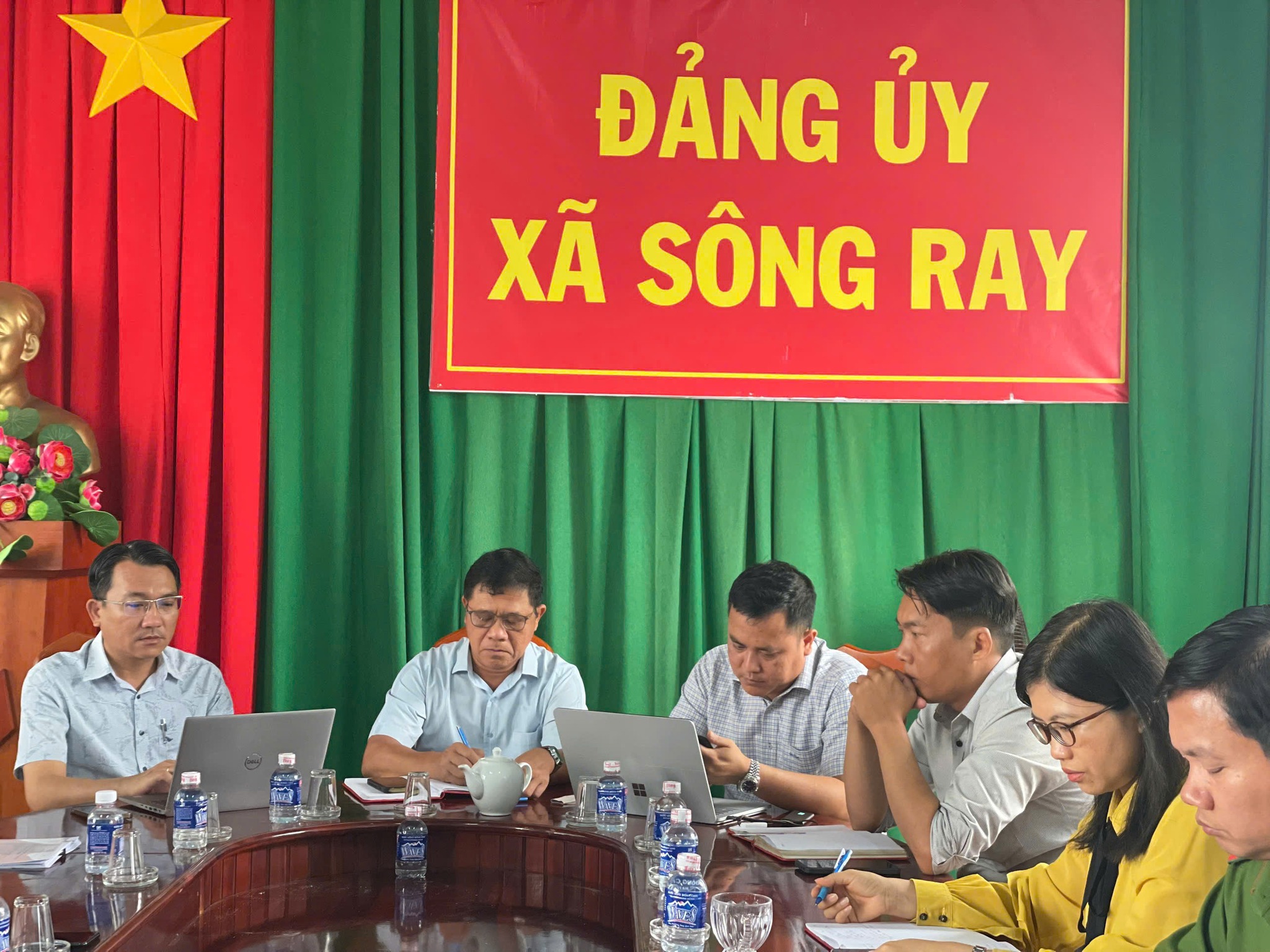 XÃ SÔNG RAY TỔ CHỨC HỘI NGHỊ BAN CHỈ ĐẠO PHÁT TRIỂN KHOA HỌC, CÔNG NGHỆ, ĐỔI MỚI SÁNG TẠO VÀ CHUYỂN ĐỔI SỐ