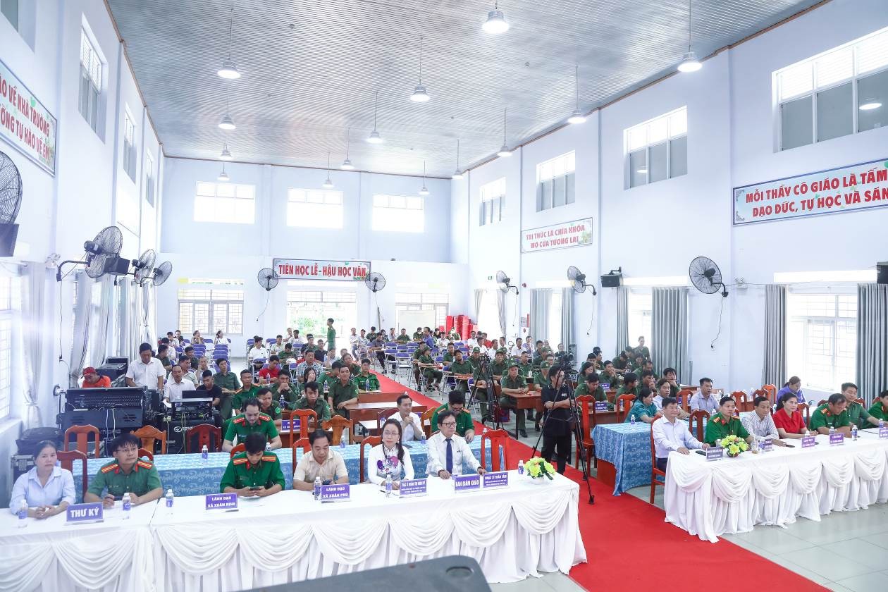 CỤM THI SỐ 7 TỔ CHỨC THÀNH CÔNG HỘI THI "LỰC LƯỢNG THAM GIA BẢO VỆ ANTT Ở CƠ SỞ GIỎI" LẦN I, NĂM 2026