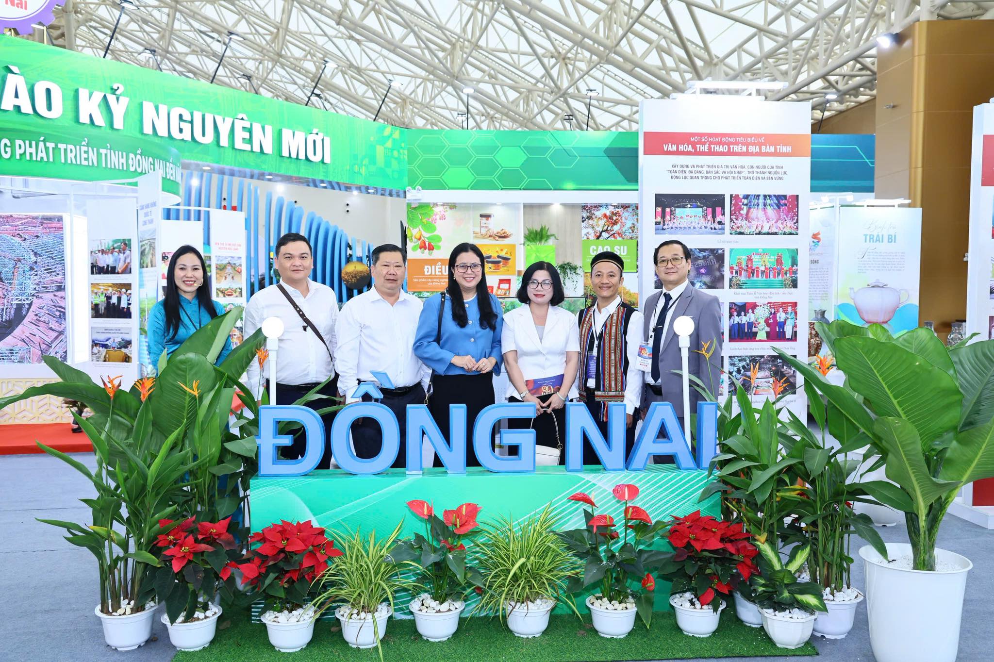 Không gian triển lãm của đơn vị Đồng Nai tại Triển lãm