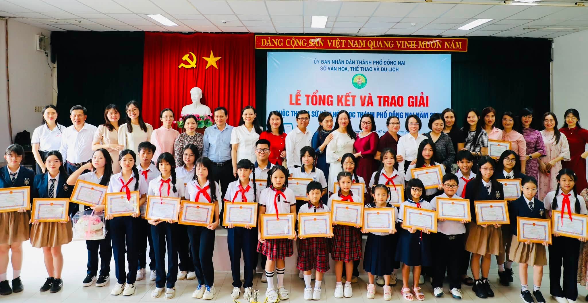 TRAO 41 GIẢI CUỘC THI ĐẠI SỨ VĂN HÓA ĐỌC THÀNH PHỐ ĐỒNG NAI NĂM 2026