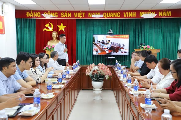 Quang cảnh lớp tập huấn