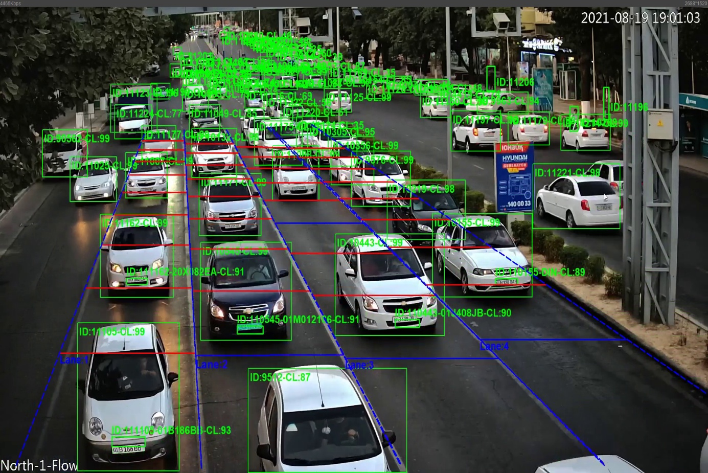 'A traffic jam on a road

Description automatically generated'