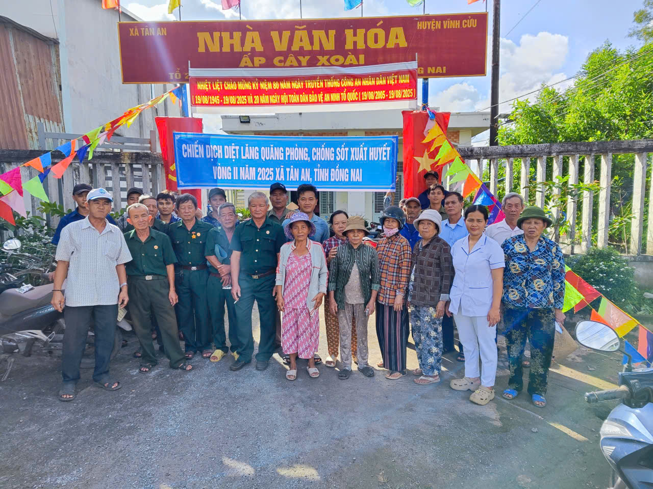 Xã Tân An, đồng loạt ra quân chiến dịch diệt lăng quăng phòng, chống sốt xuất huyết