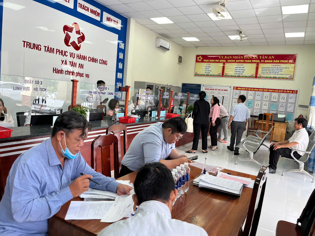 Trung tâm phục vụ hành chính công xã Tân An