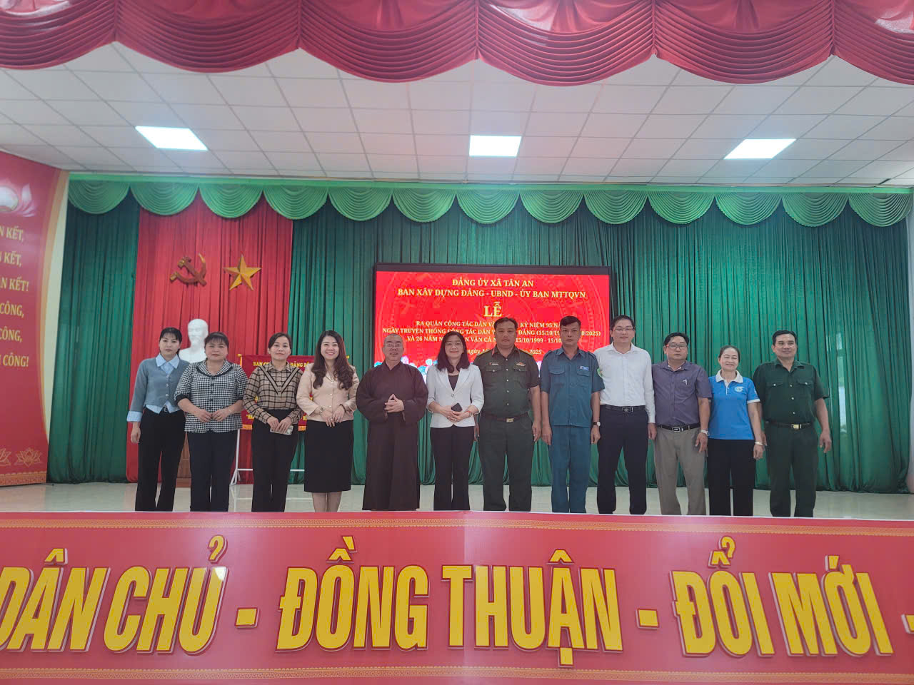 TÂN AN: RA QUÂN NGÀY DÂN VẬN CỦA ĐẢNG NĂM 2025