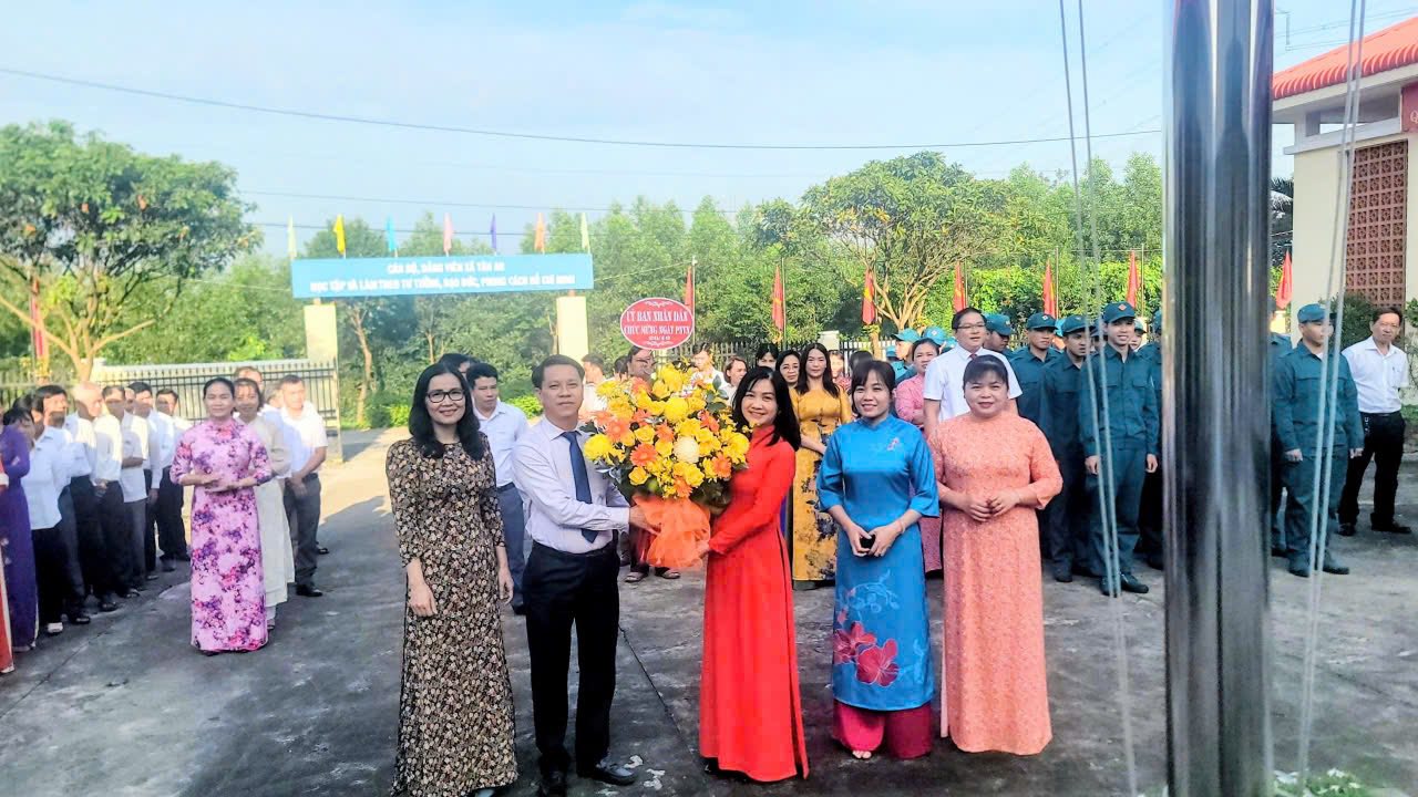 Xã Tân An Họp mặt kỷ niệm 95 năm ngày thành lập Hội LHPN Việt Nam 20/10/1930 - 20/10/2025.