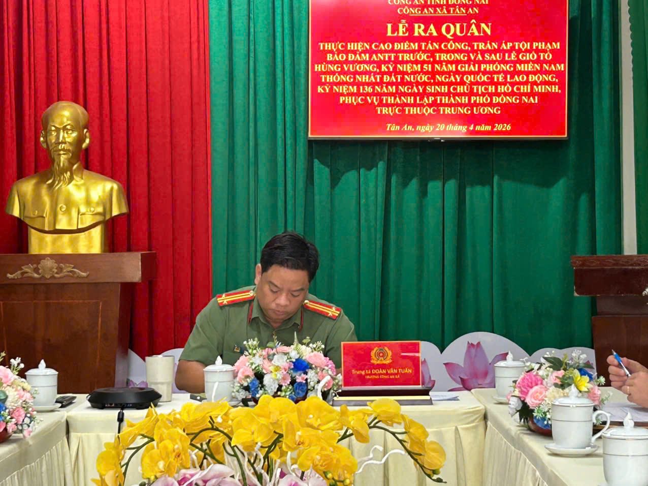 CÔNG AN XÃ TÂN AN RA QUÂN CAO ĐIỂM TẤN CÔNG, TRẤN ÁP TỘI PHẠM