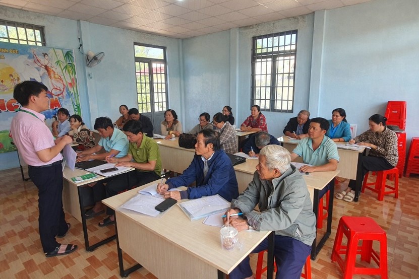 Tuyên truyền Tín dụng chính sách tại điểm giao dịch