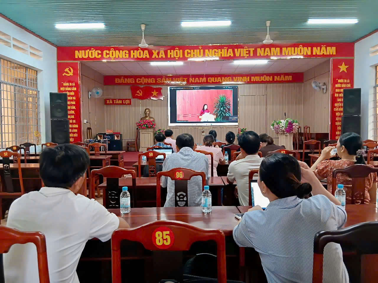 ỦY BAN MTTQ VIỆT NAM XÃ TÂN LỢI TỔ CHỨC HỘI NGHỊ QUÁN TRIỆT NGHỊ QUYẾT ĐẠI HỘI ĐẠI BIỂU TOÀN QUỐC MTTQ VIỆT NAM LẦN THỨ XI