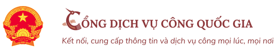 Cổng dịch vụ công Quốc Gia
