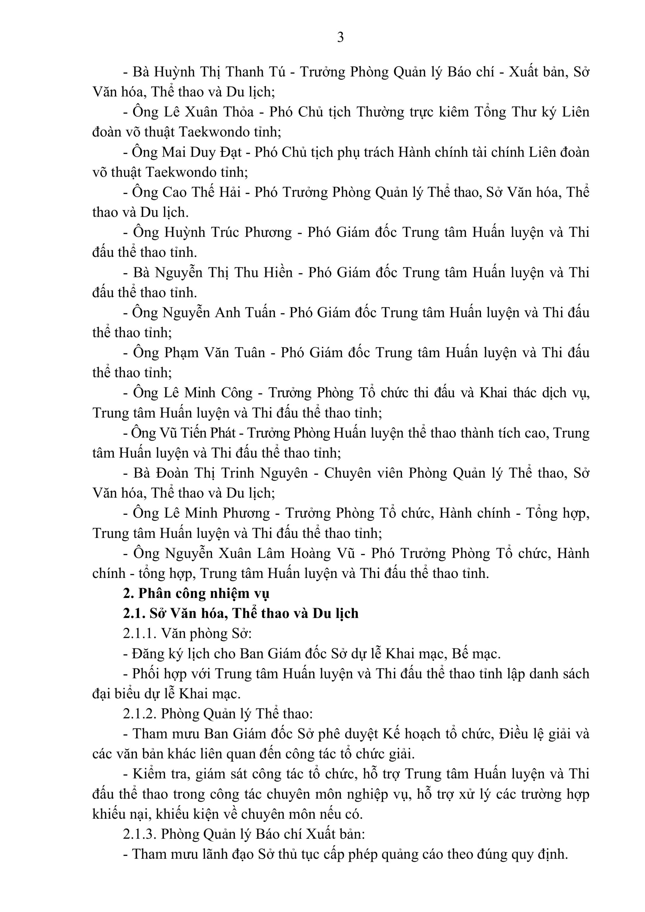 Kế hoạch Giải Cúp CLB Taekwondo năm 2025 hình ảnh 2