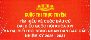 Cuộc thi trực tuyến tìm hiểu Bầu cử Quốc hội và Hội đồng nhân dân các cấp