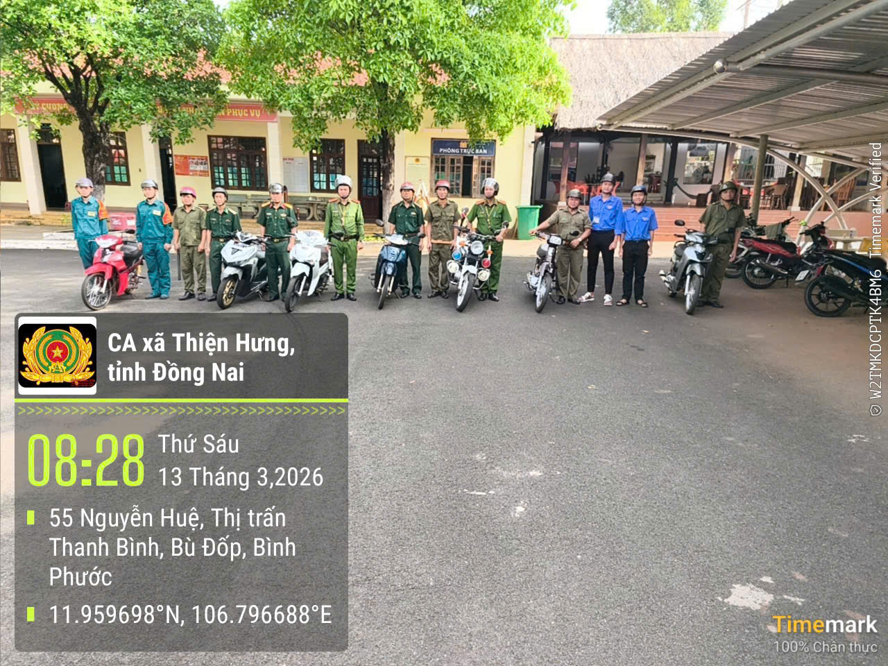 XÃ THIỆN HƯNG TRIỂN KHAI PHƯƠNG ÁN BẢO ĐẢM AN NINH TRẬT TỰ VÀ AN TOÀN GIAO THÔNG NGÀY BẦU CỬ