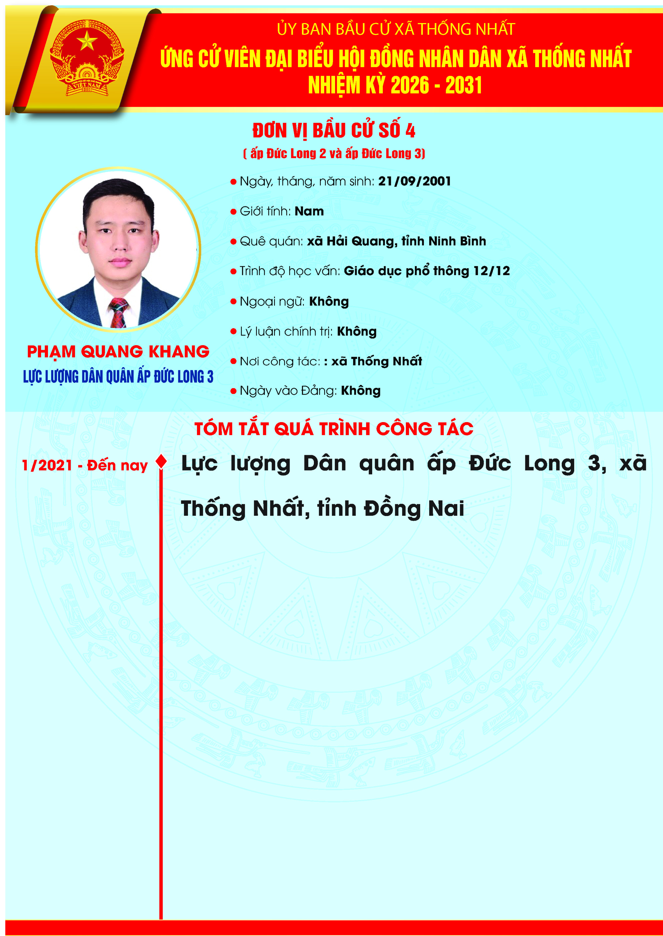 PHẠM QUANG KHANG