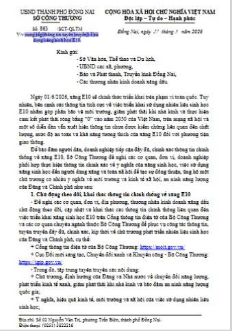 cung cấp thông tin tuyên truyền về sử   dụng xăng sinh học E10