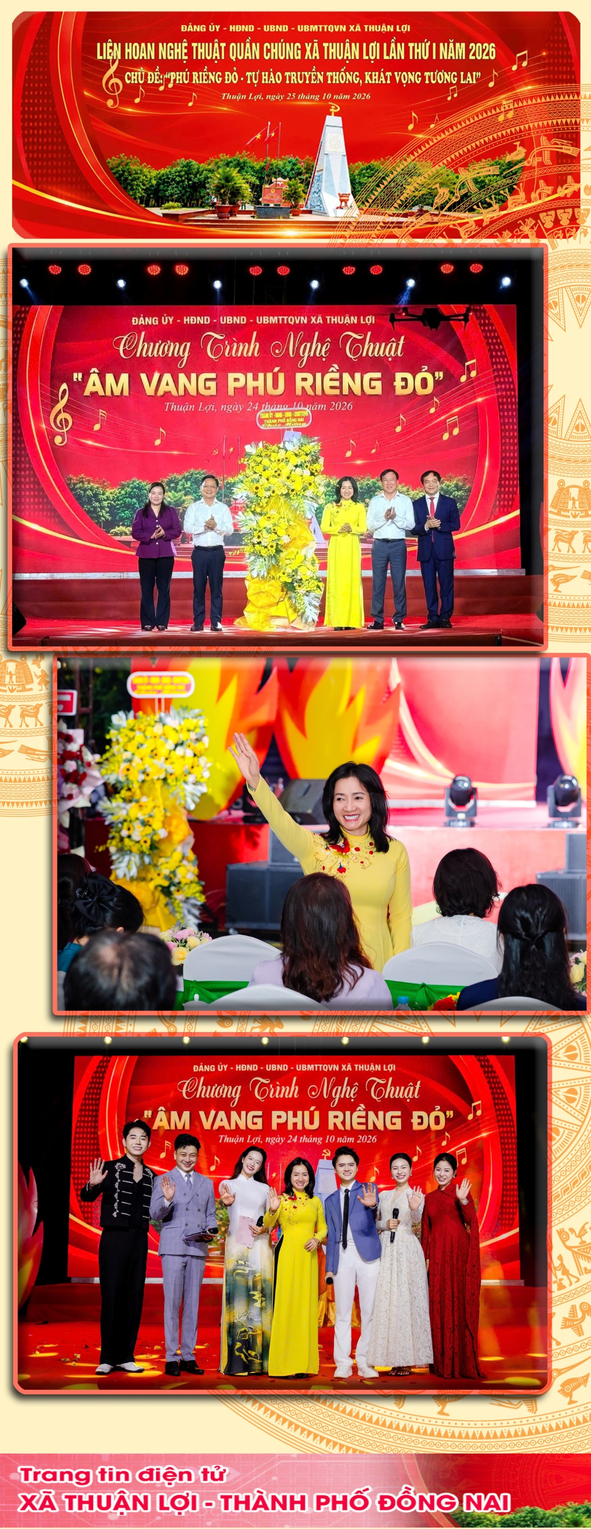 [Infographic - Ảnh đẹp]: Nụ cười Thuận Lợi – Tuần Lễ Phú Riềng Đỏ 2026
