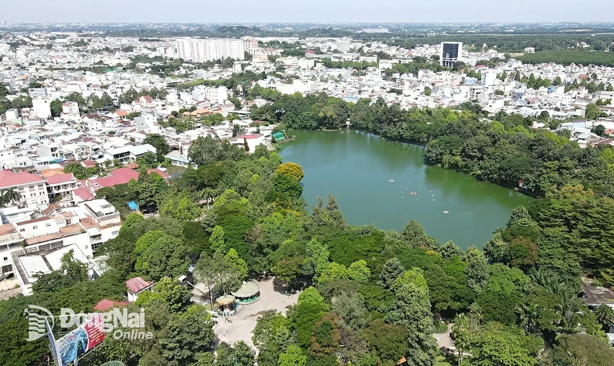 Công viên Biên Hùng được quy hoạch xây dựng với quy mô gần 9 hécta.