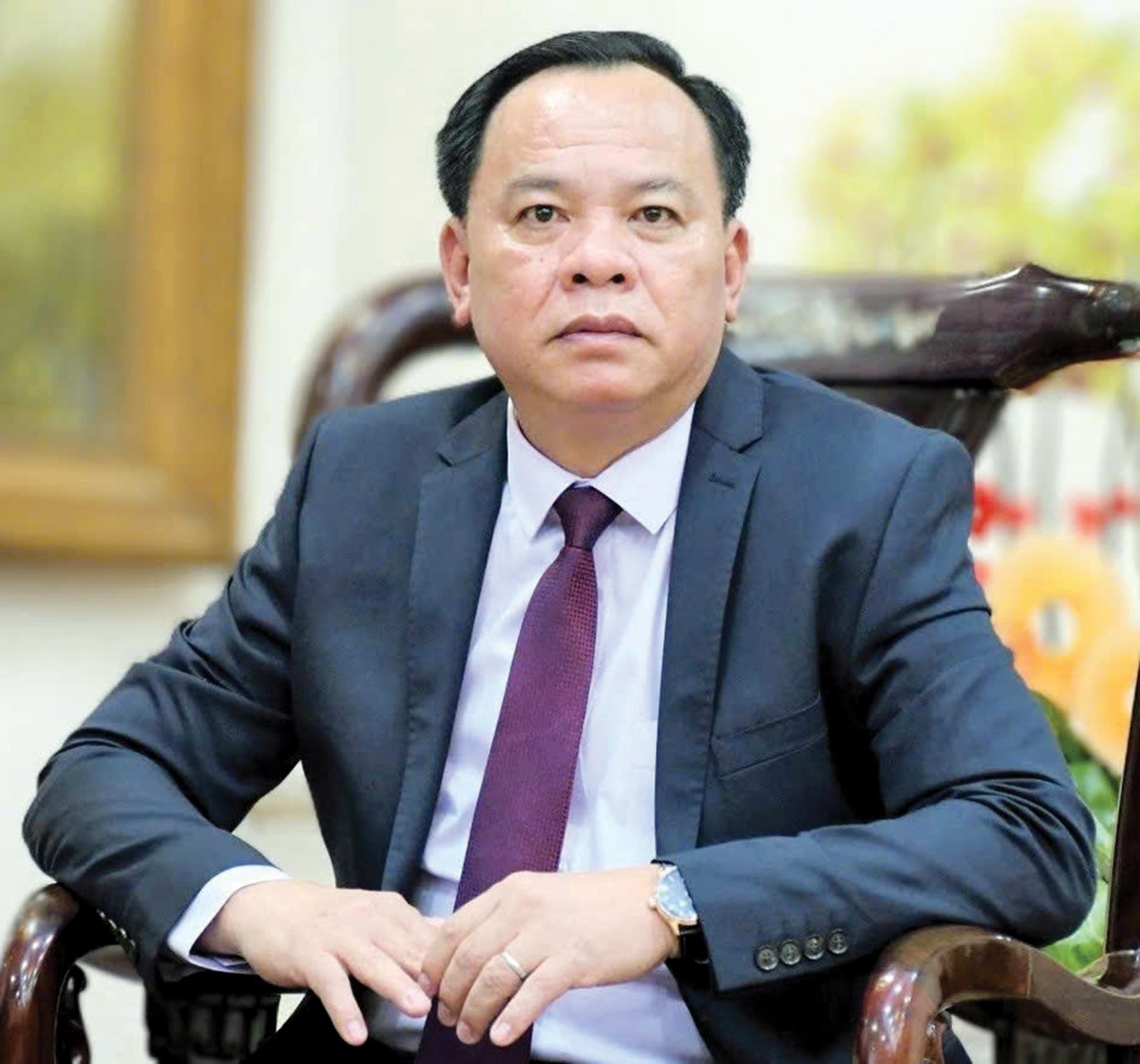 Đồng chí Võ Tấn Đức, Phó Bí thư Tỉnh ủy, Chủ tịch UBND tỉnh, Bí thư Đảng ủy UBND tỉnh.