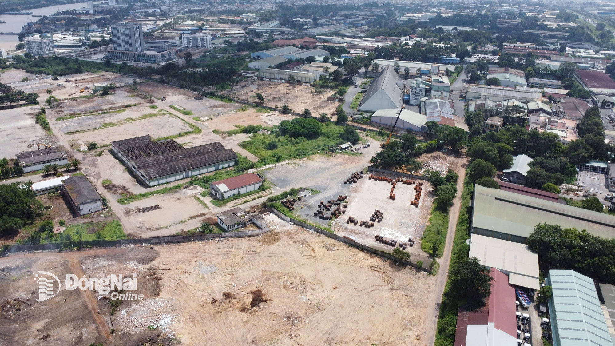 Khu vực ưu tiên giải phóng mặt bằng tại Khu công nghiệp Biên Hòa 1. Ảnh: Hoàng Lộc