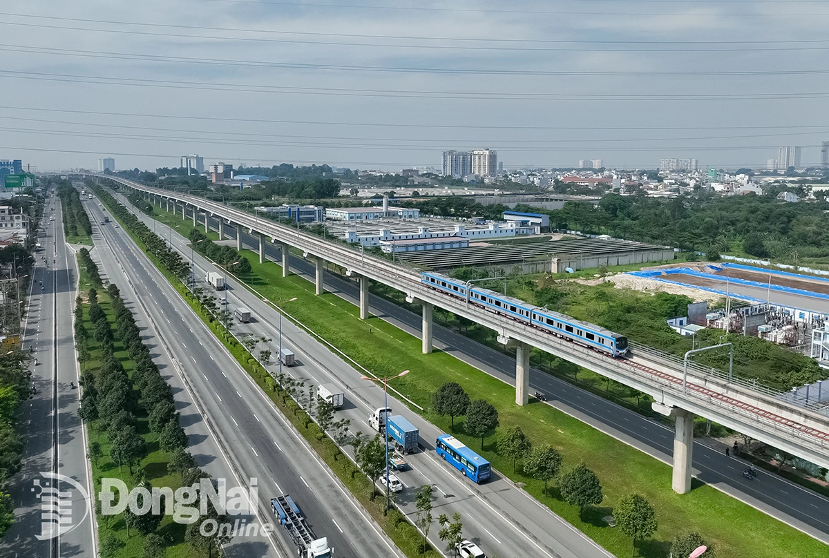 Liên danh nhà đầu tư đề xuất phương án hướng tuyến Dự án Kéo dài tuyến metro Bến Thành - Suối Tiên về Trấn Biên, Sân bay Long Thành. Ảnh: tư liệu