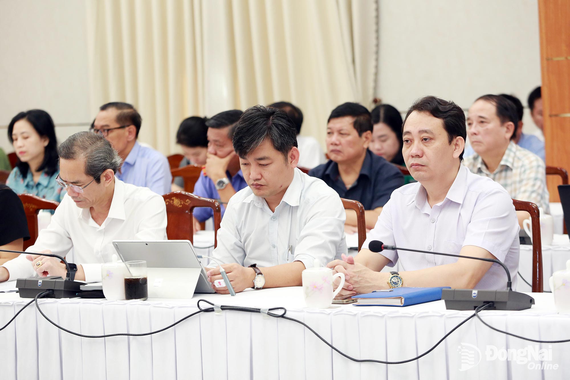 Các đại biểu dự hội nghị. Ảnh: Huy Anh