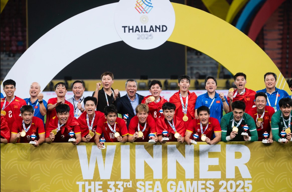 U22 Việt Nam ngược dòng ngoạn mục, giành huy chương Vàng SEA Games 33