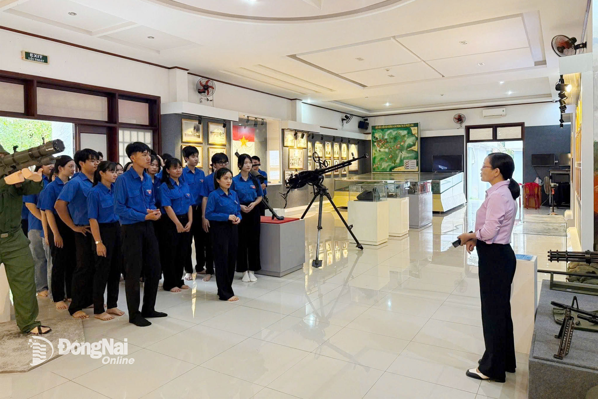 Hiện nay, Bảo tàng Chiến dịch Đường 14 - Phước Long trở thành địa chỉ đỏ giáo dục truyền thống cho thế hệ trẻ, đồng thời là nơi du khách tìm hiểu về lịch sử, văn hóa và con người Phước Long. Ảnh: Ngọc Nhật