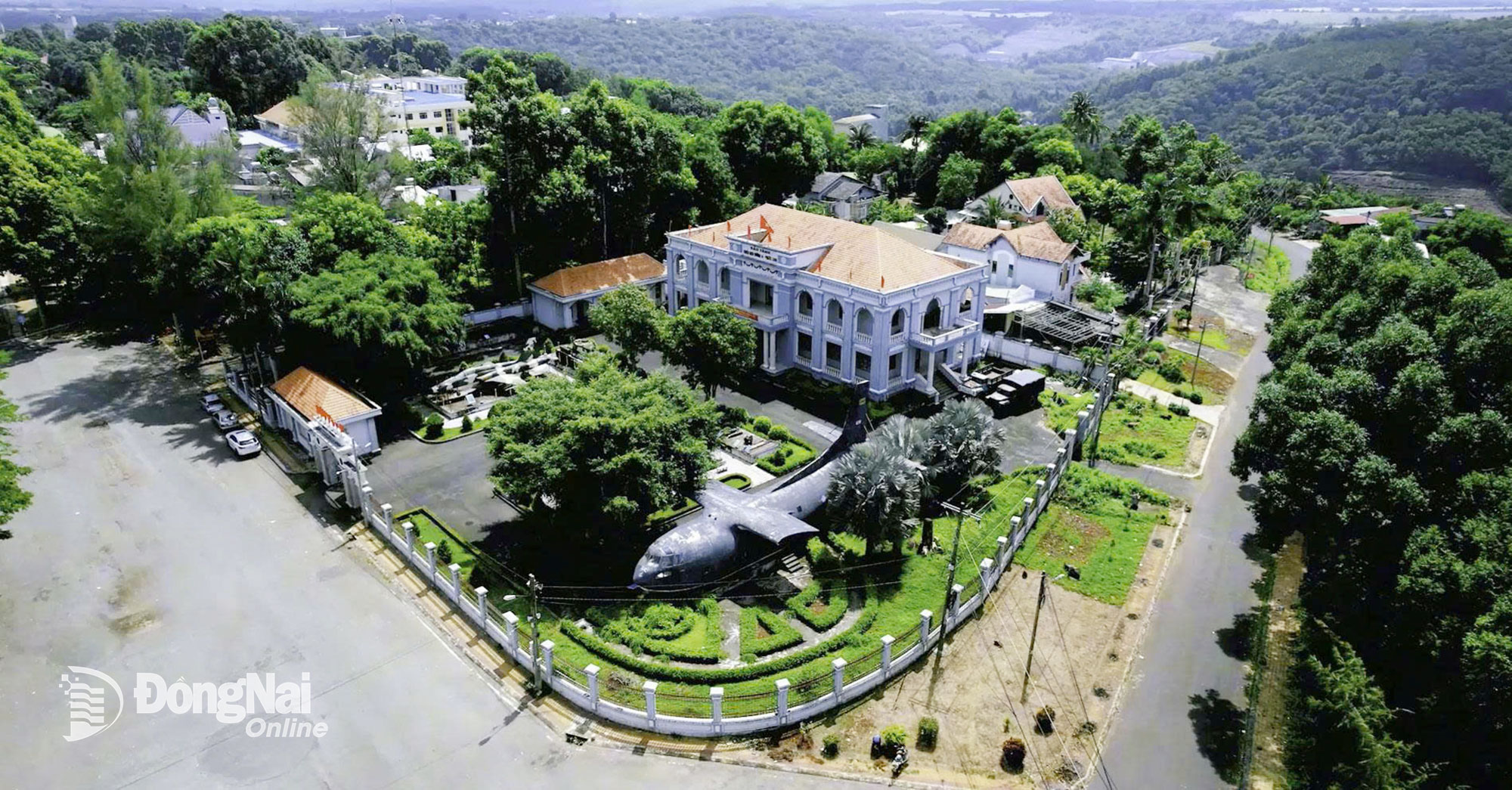 Bảo tàng Chiến dịch Đường 14 - Phước Long nhìn từ trên cao. Ảnh: Ngọc Nhật