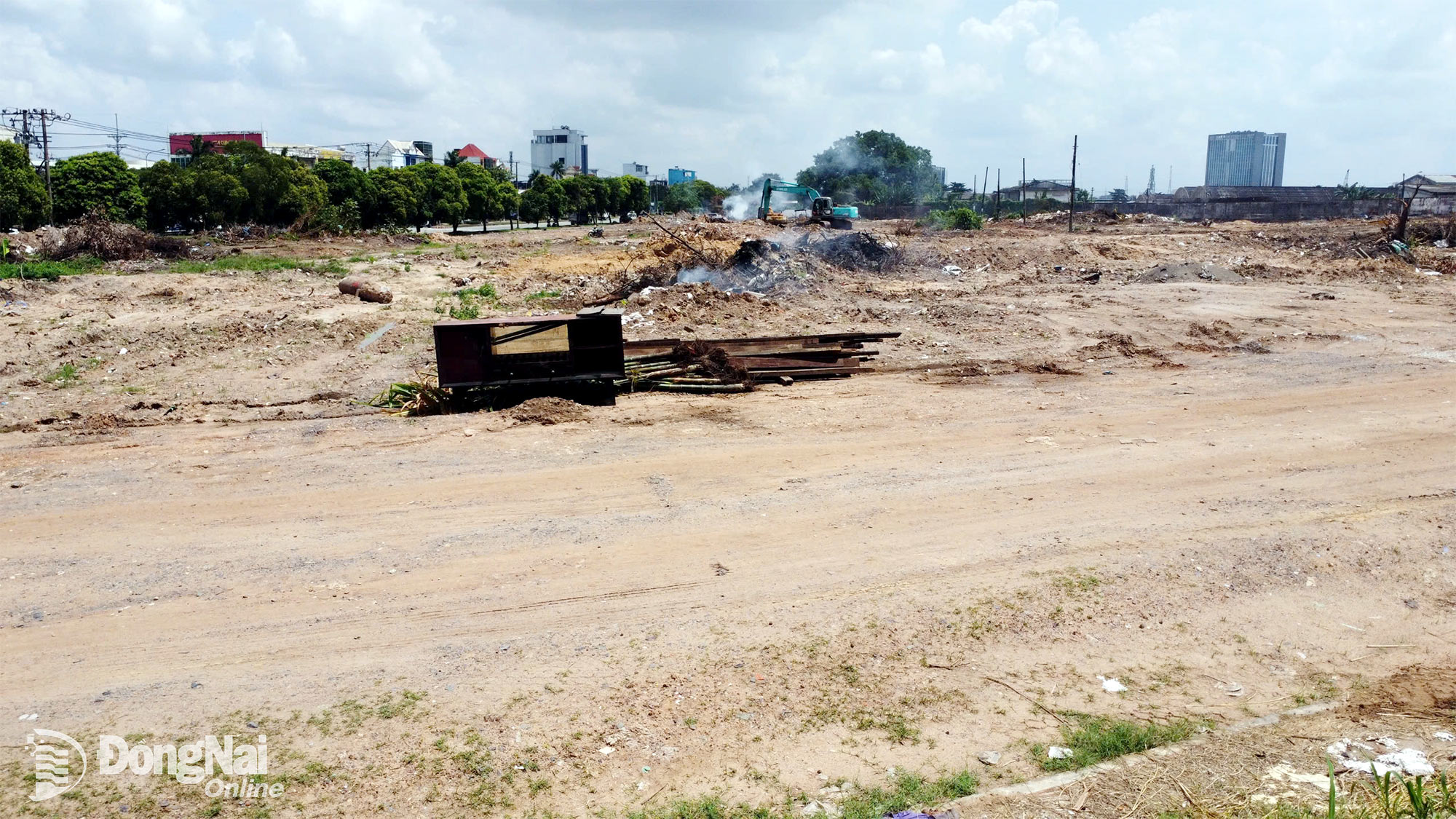 Khu vực ưu tiên số 1 ở Khu công nghiệp Biên Hòa 1 phần lớn diện tích đã giải phóng mặt bằng. Ảnh: Hoàng Lộc