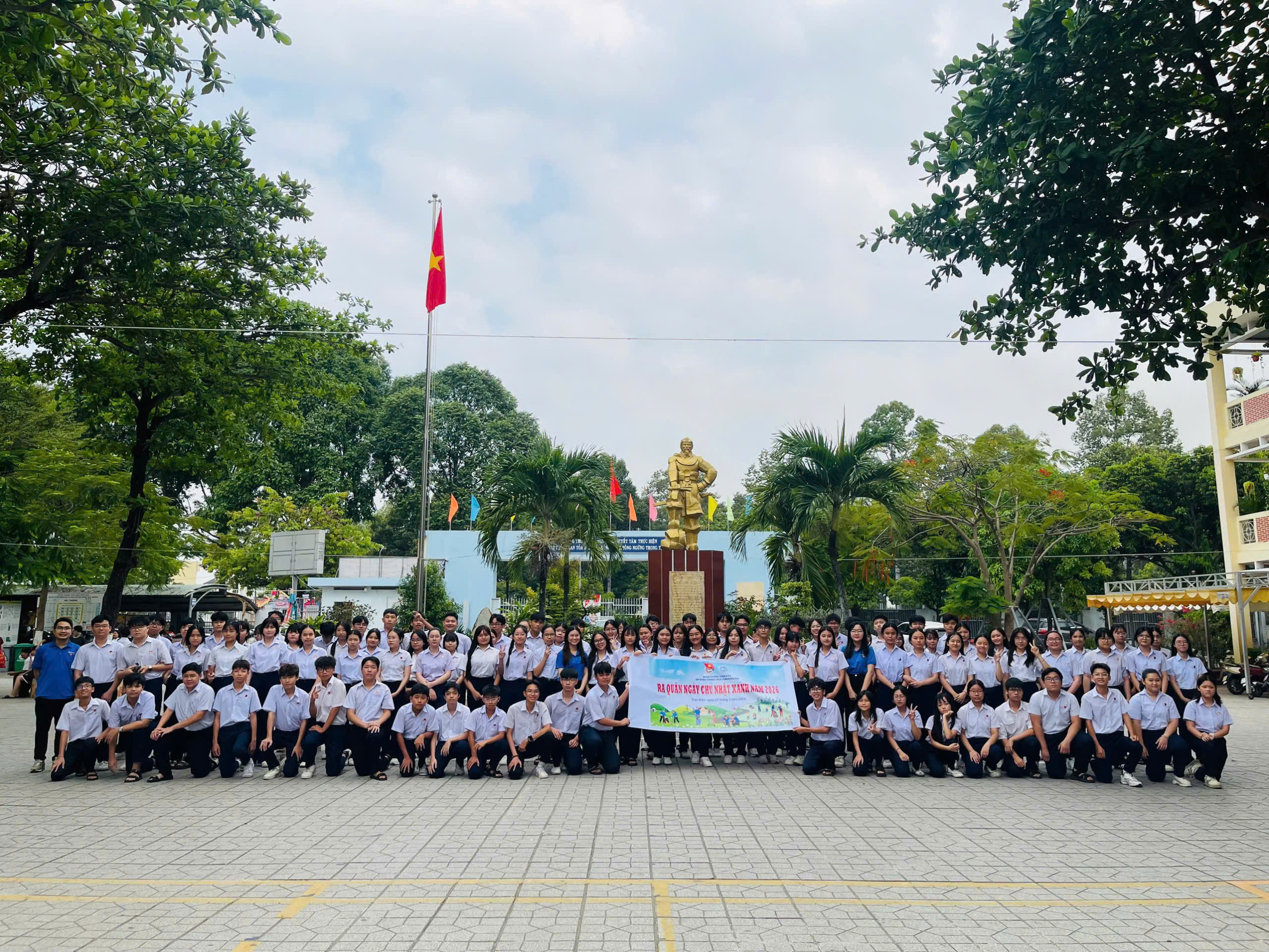 Tuổi Trẻ Trấn Biên Ra Quân Đồng Loạt “Ngày Chủ Nhật Xanh” Lần I Năm 2026