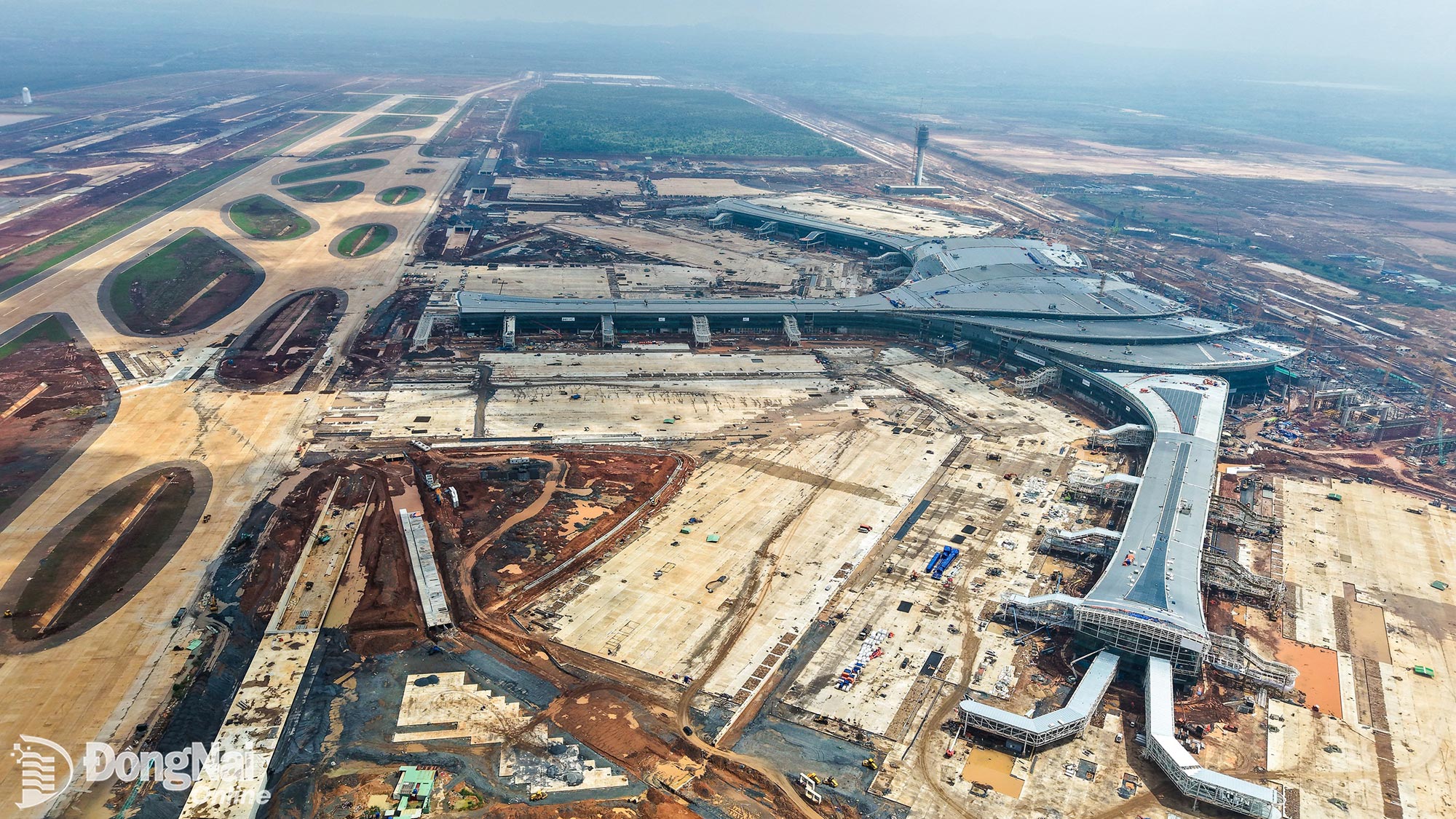 Sân bay Long Thành đưa vào khai thác giai đoạn 1 trong năm 2026 sẽ tạo động lực phát triển lớn cho Đồng Nai. Ảnh: Phạm Tùng