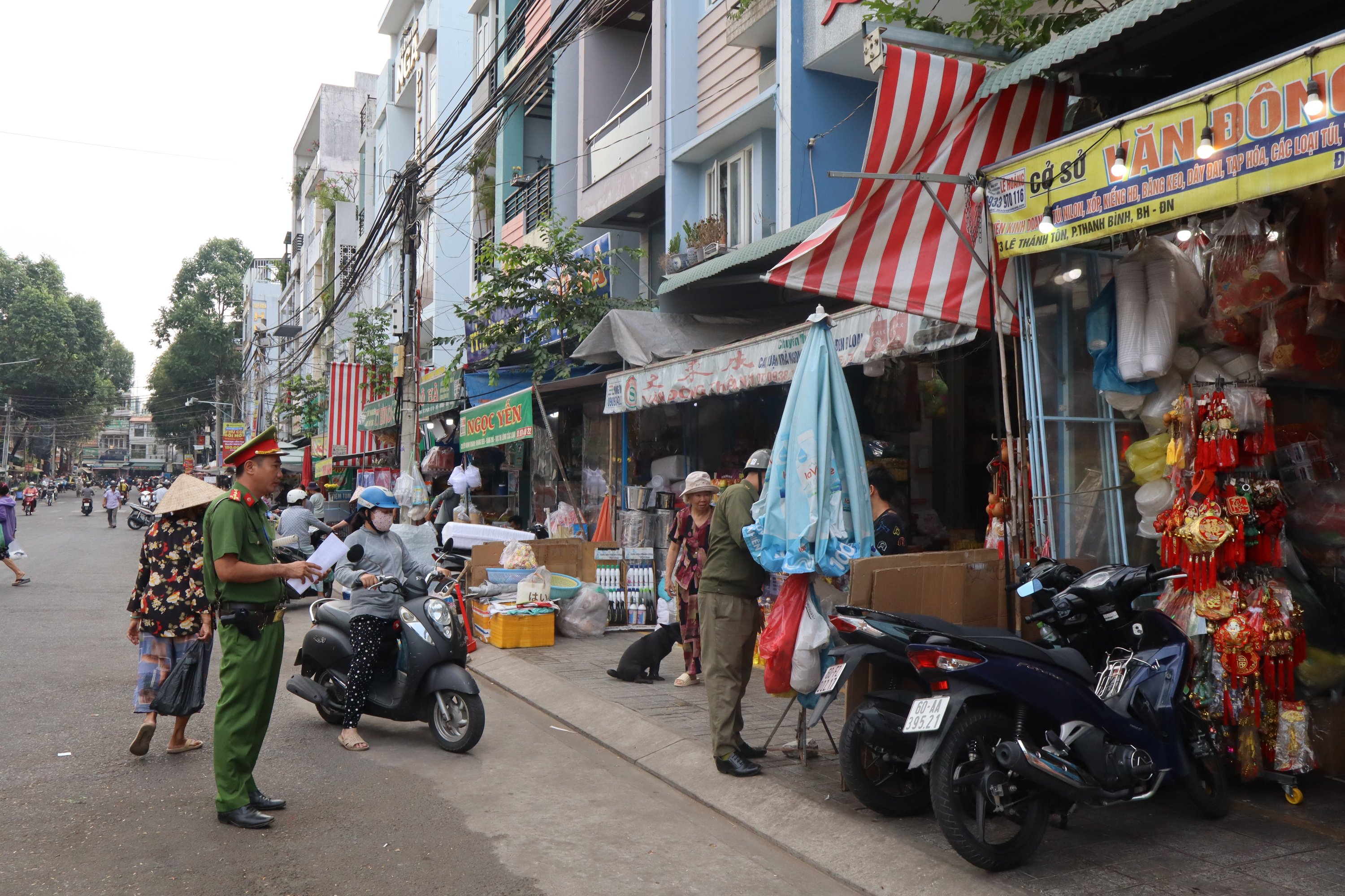 Phường Trấn Biên ra quân cao điểm lập lại trật tự đô thị