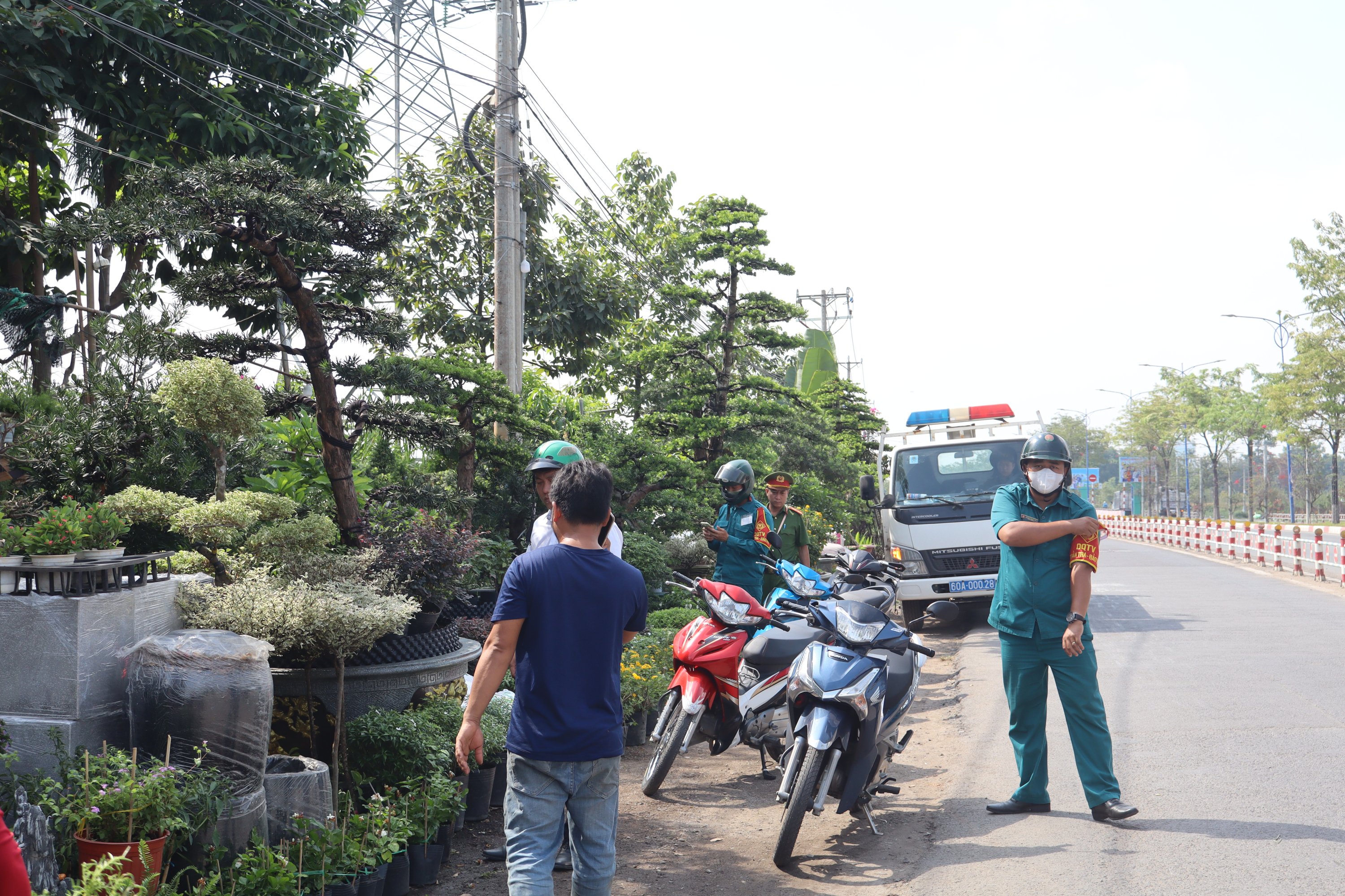 Phường Trấn Biên chấn chỉnh trật tự lòng lề đường tuyến Đặng Văn Trơn