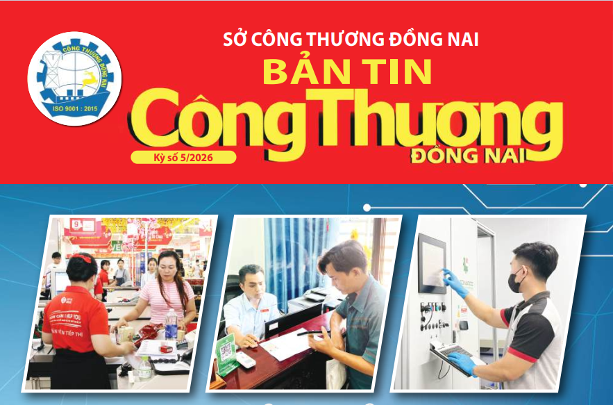 Bản tin Công Thương số 5 năm 2026 với chủ đề “Hội nhập phát triển và chuyển đổi số”.