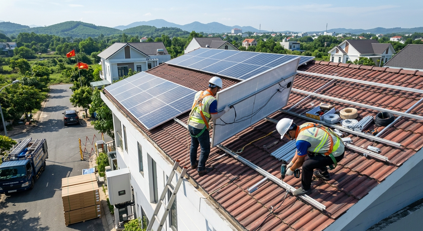 Quy Định Mới Về Thủ Tục Lắp Đặt Nguồn Điện Mặt Trời Mái Nhà Tự Sản Xuất, Tự Tiêu Thụ