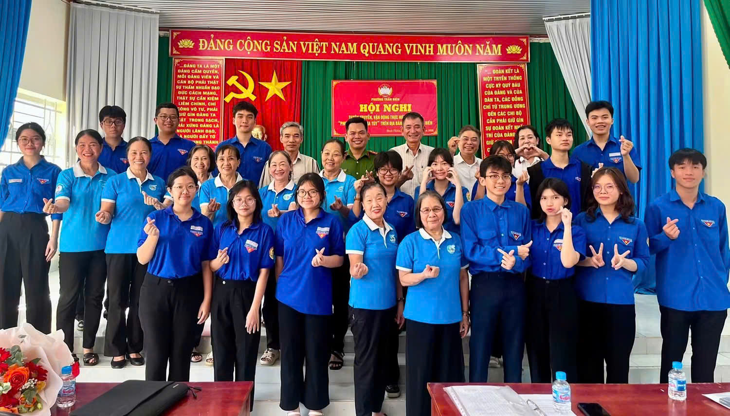 Hơn 400 cán bộ, đảng viên, đoàn viên, hội viên và Nhân dân trên địa bàn phường Trấn Biên tham dự Hội nghị tuyên truyền, vận động xây dựng “Phường không ma tuý”