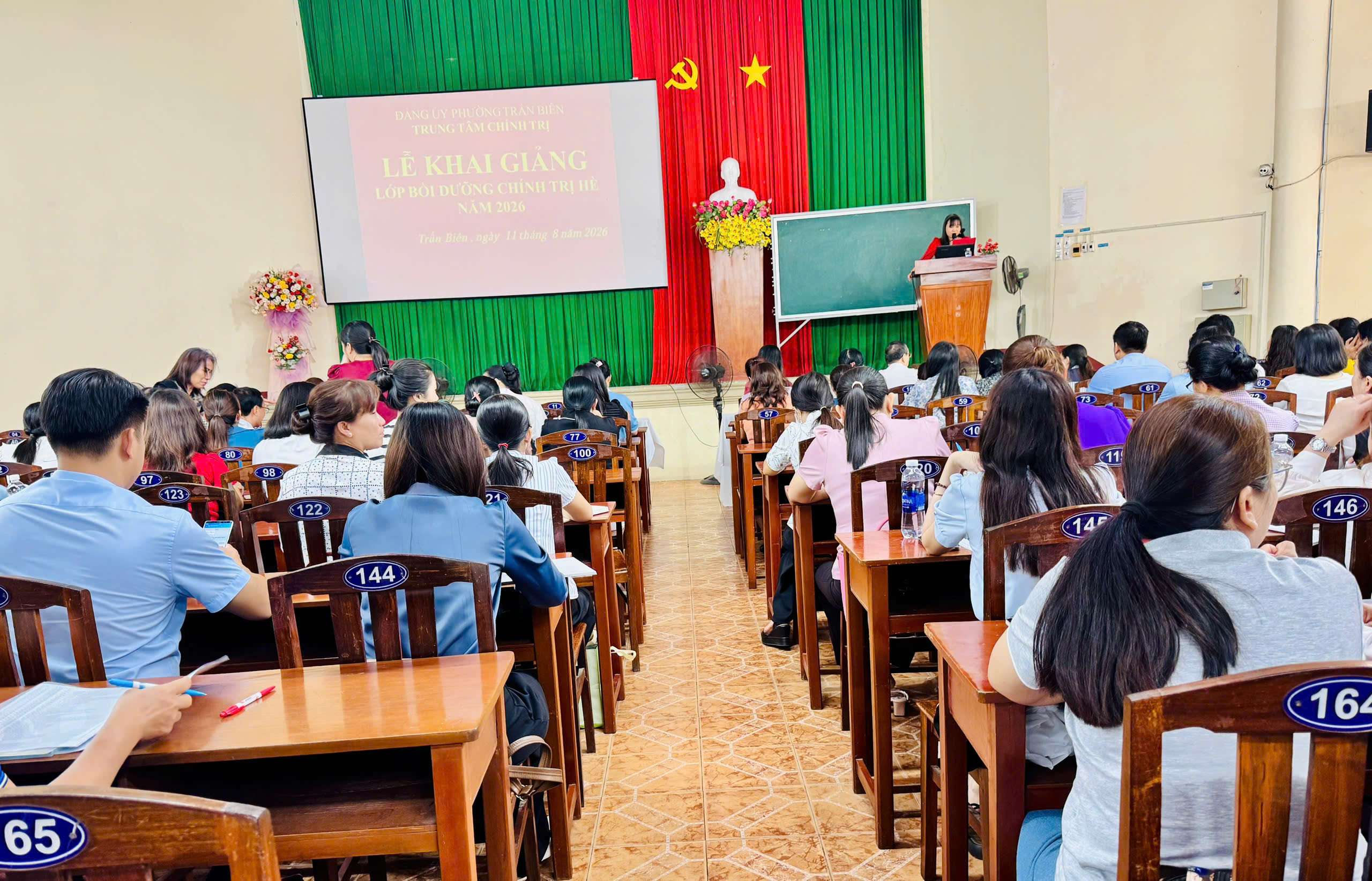Khai giảng lớp bồi dưỡng lý luận chính trị hè cho đội ngũ giảng viên, giáo viên – Đợt 2 năm 2026