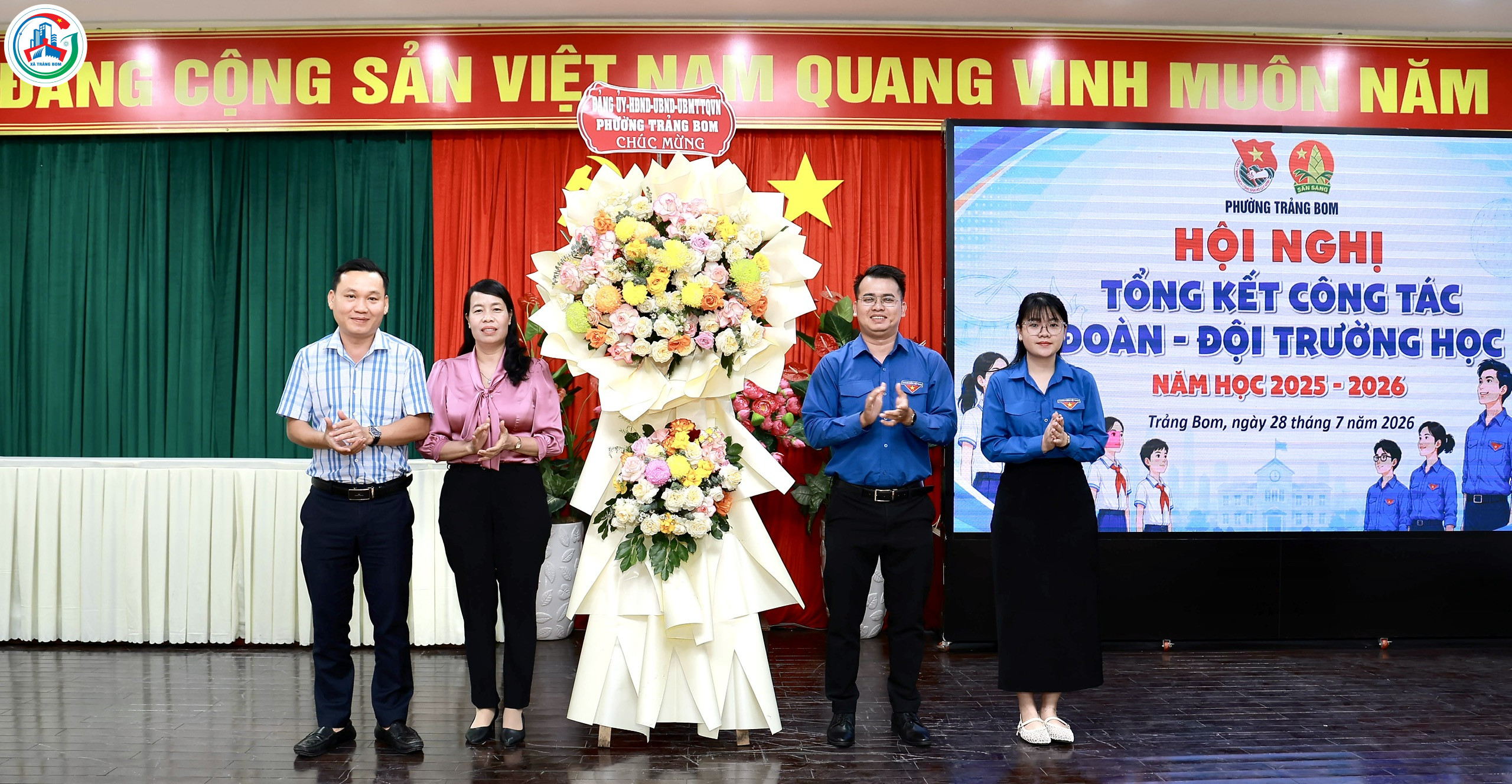 Tổng kết công tác Đoàn - Đội trường học năm học 2025 – 2026