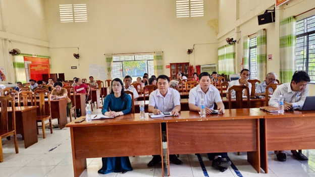 CÁC ĐỒNG CHÍ ỦY VIÊN BAN THƯỜNG VỤ ĐẢNG ỦY, ỦY VIÊN BAN CHẤP HÀNH ĐẢNG BỘ PHƯỜNG TRẢNG BOM DỰ SINH HOẠT CHI BỘ ĐỊNH KỲ THÁNG 8/2026 TẠI CÁC CHI BỘ TRỰC THUỘC
