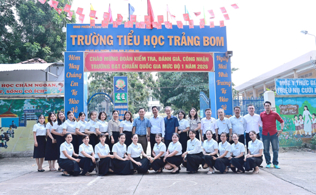 SỞ GIÁO DỤC VÀ ĐÀO TẠO THÀNH PHỐ ĐỒNG NAI THẨM ĐỊNH TRƯỜNG TIỂU HỌC TRẢNG BOM ĐẠT CHUẨN QUỐC GIA