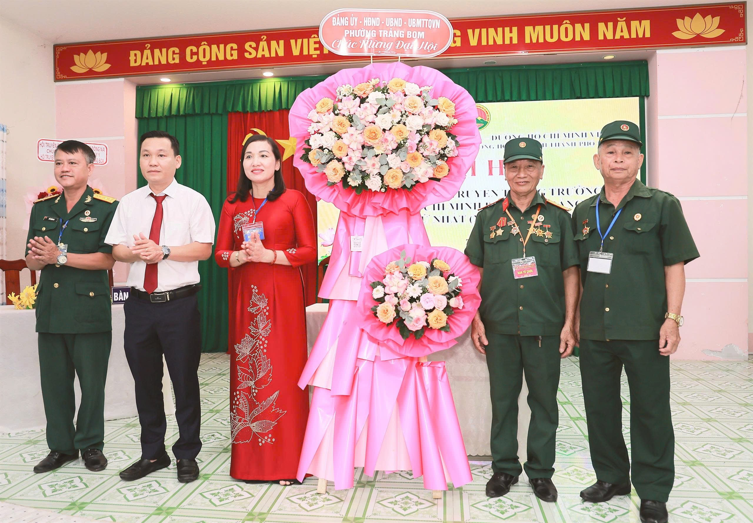 Đại hội thành lập hội truyền thống đường Hồ Chí Minh phường Trảng Bom thành công tốt đẹp