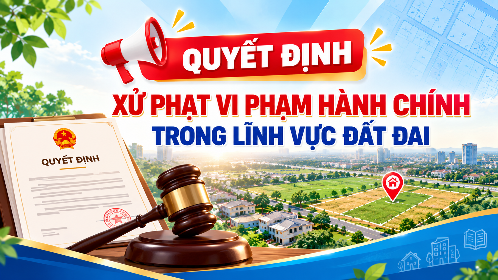 Quyết định số 1573/QĐ-UBND ngày 08/10/2026 về xử phạt vi phạm hành chính trong lĩnh vực đất đai