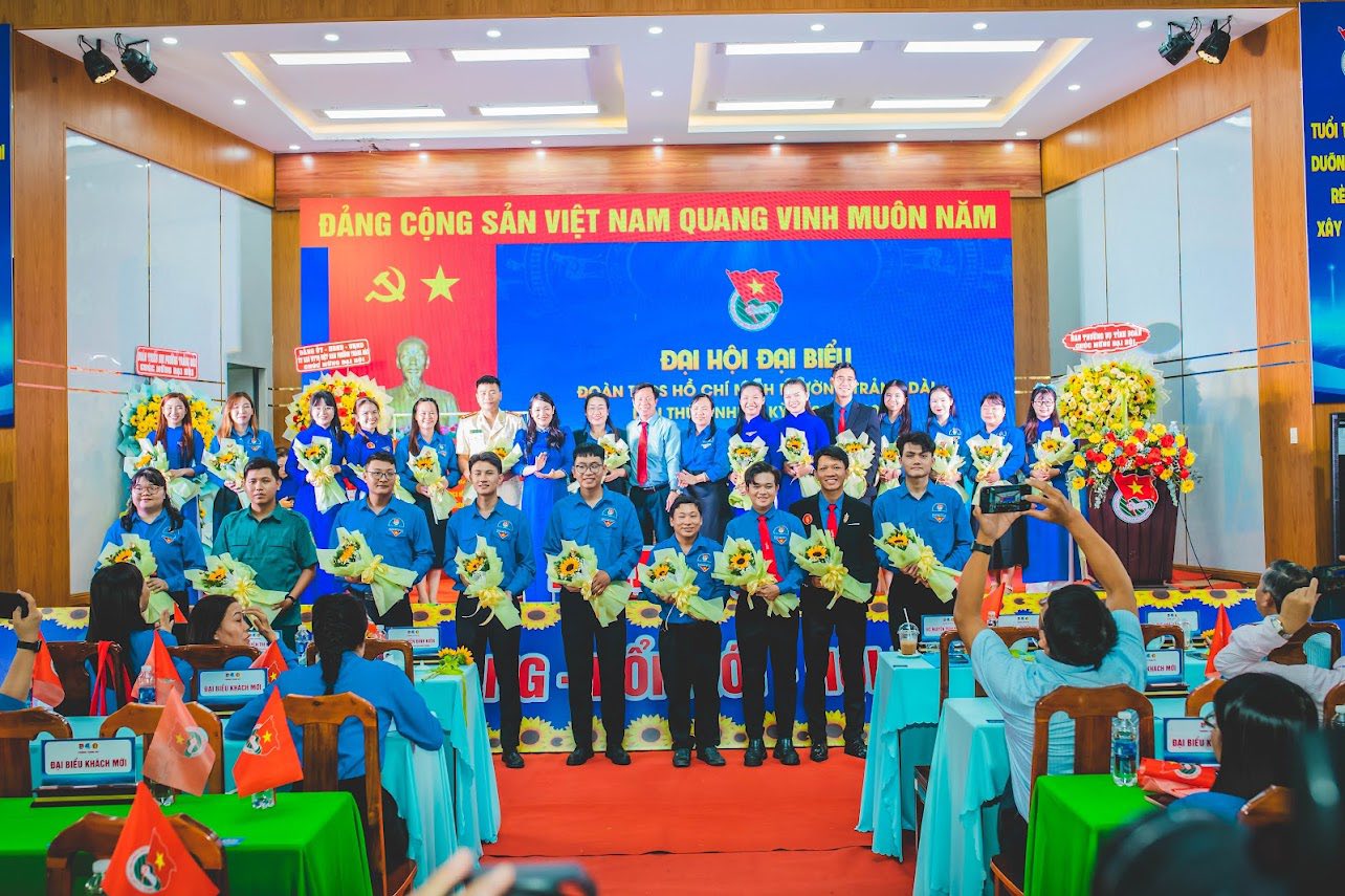 TỔ CHỨC THÀNH CÔNG ĐẠI HỘI ĐẠI BIỂU ĐOÀN TNCS HỒ CHÍ MINH PHƯỜNG TRẢNG DÀI LẦN THỨ I, NHIỆM KỲ 2025 – 2030