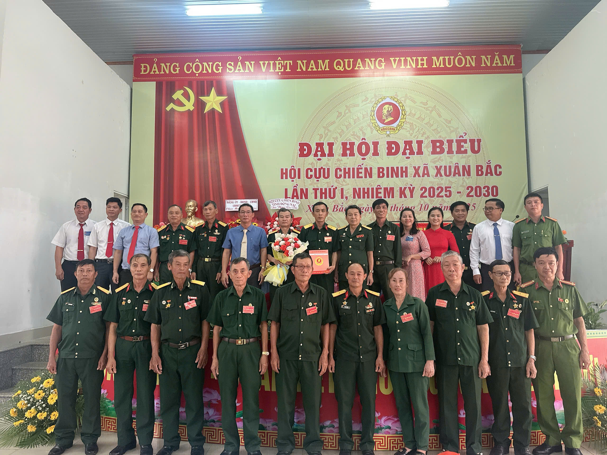 ĐẠI HỘI ĐẠI BIỂU HỘI CỰU CHIẾN BINH XÃ XUÂN BẮC LẦN THỨ I, NHIỆM KỲ 2025–2030: PHÁT HUY TRUYỀN THỐNG “BỘ ĐỘI CỤ HỒ”