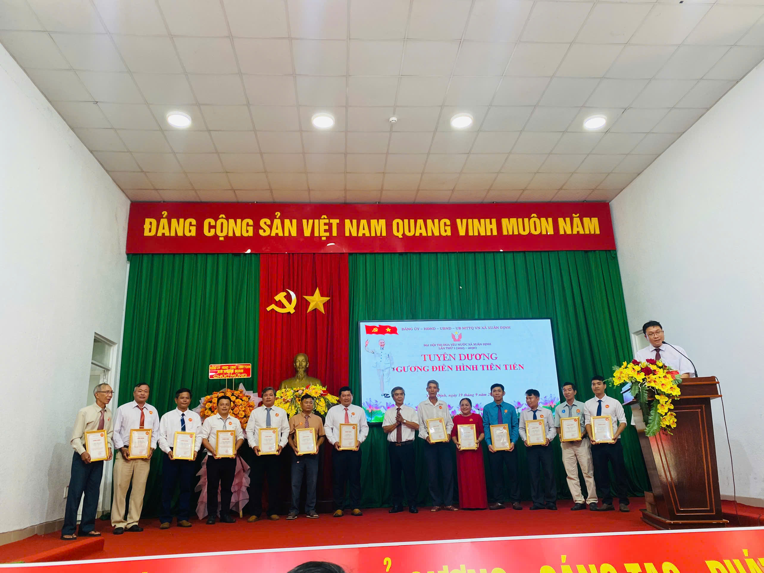 Xã Xuân Định long trọng tổ chức Hội nghị điển hình tiên tiến lần thứ I, giai đoạn 2025 – 2030
