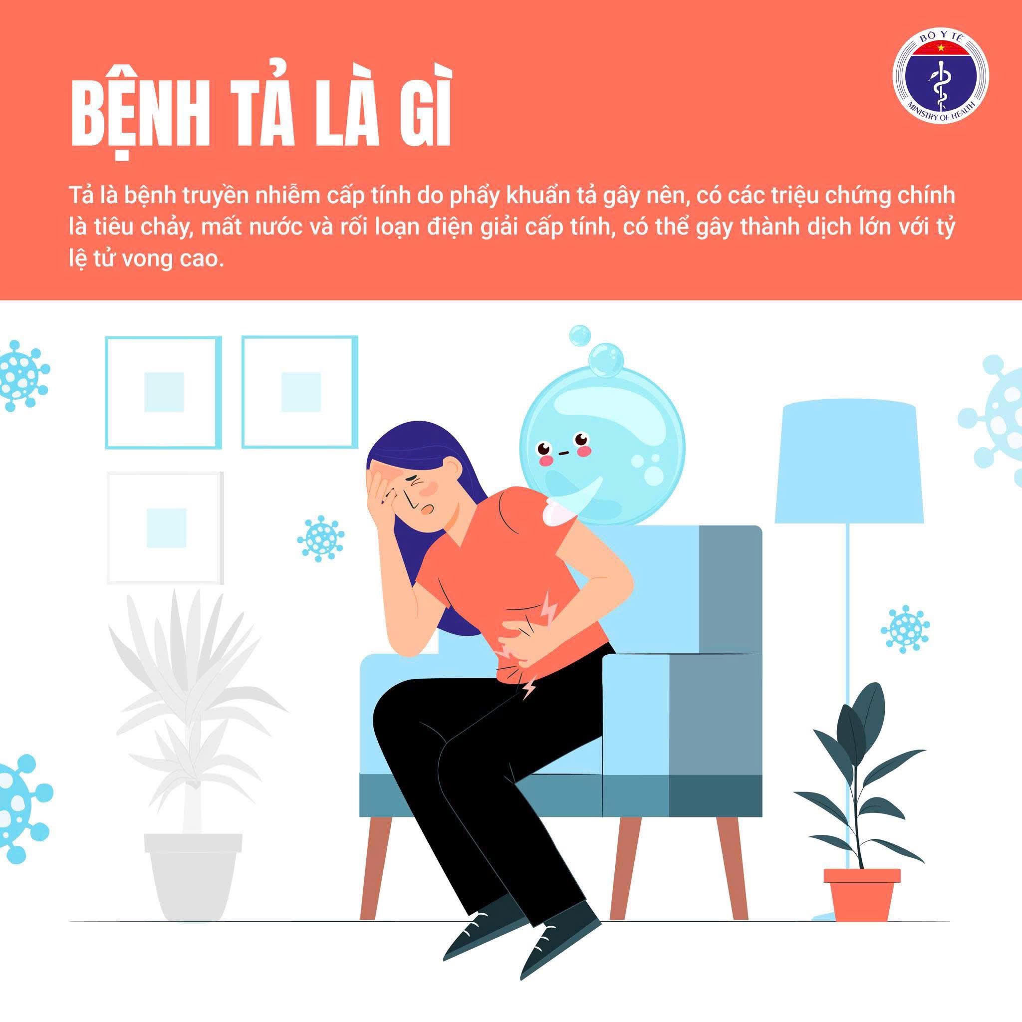 Chủ động phòng, chống bệnh tả – Bảo vệ sức khỏe cộng đồng